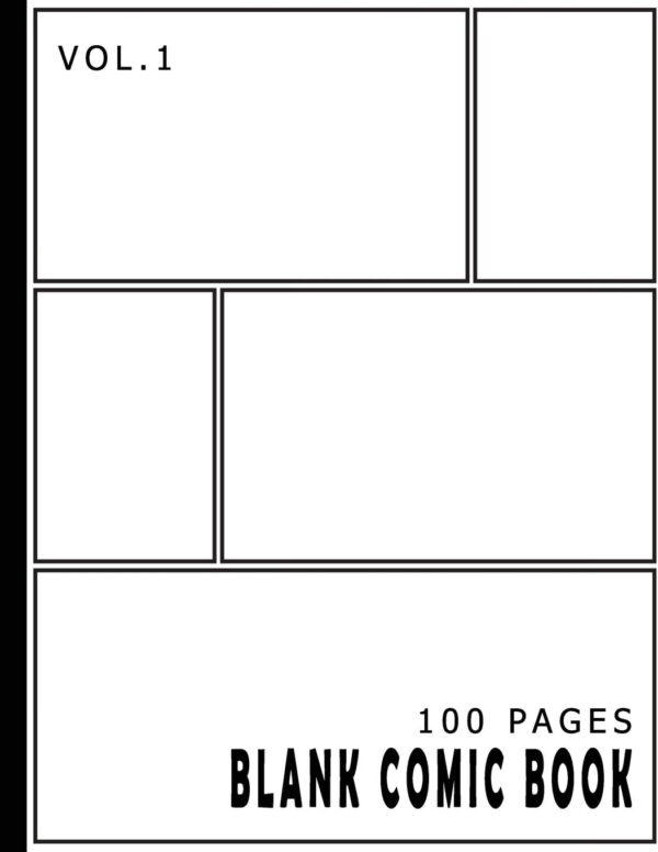 Blank Comic Book: 100 Pages For Beginner Artists