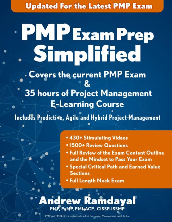 Pmp Exam Prep Simplified: Ace The Current Exam With 35 Hours Of E-Learning