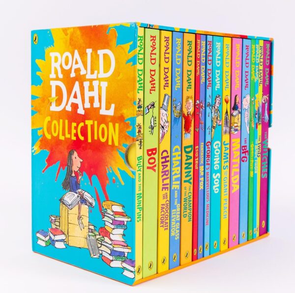 Roald Dahl Collection: 16-Book Box Set For Enchanting Adventures
