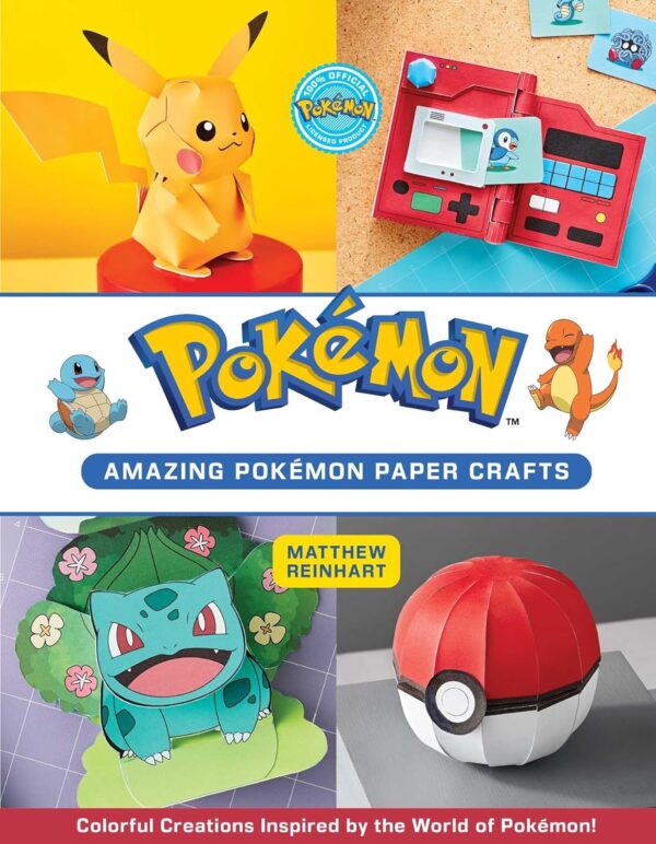 Pokémon Paper Crafts: Colorful Creations Inspired By Pokémon!