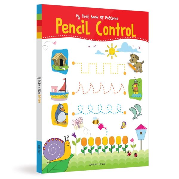My First Book Of Patterns: Pencil Control For Preschoolers