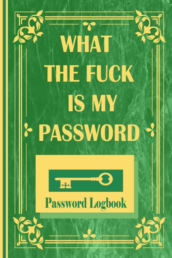 Password Logbook: Keep Your Passwords Safe And Secure