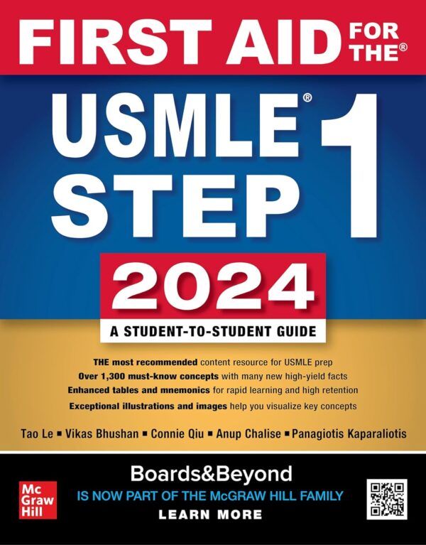 First Aid For The Usmle Step 1 2024: Comprehensive Study Guide