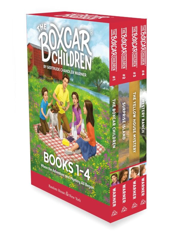 The Boxcar Children Mysteries Boxed Set 1-4: Adventure And Discovery Await