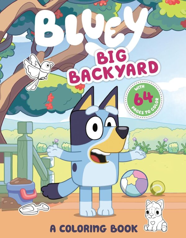 Bluey: Big Backyard Coloring Book - Unleash Your Imagination