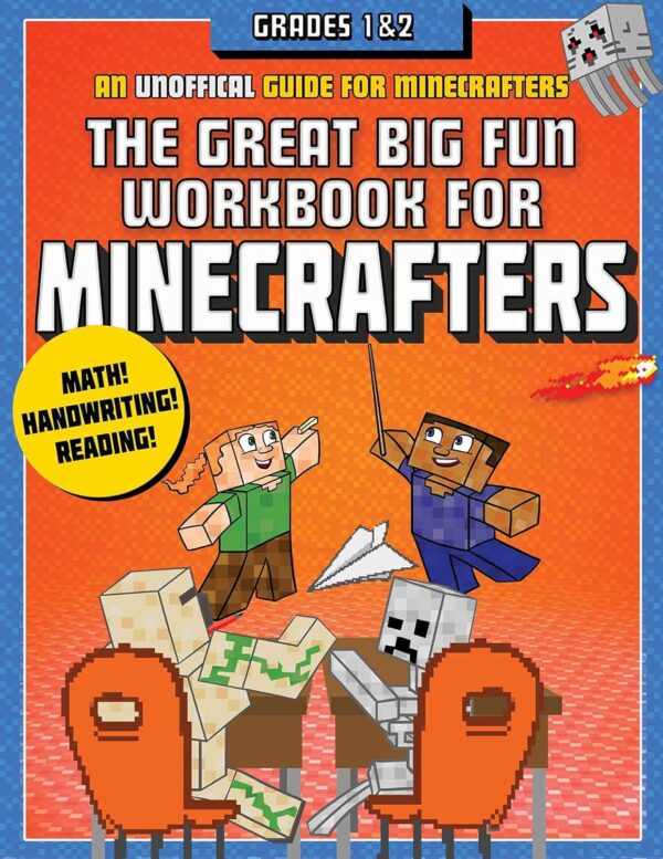 The Great Big Fun Workbook For Minecrafters: Grade 1