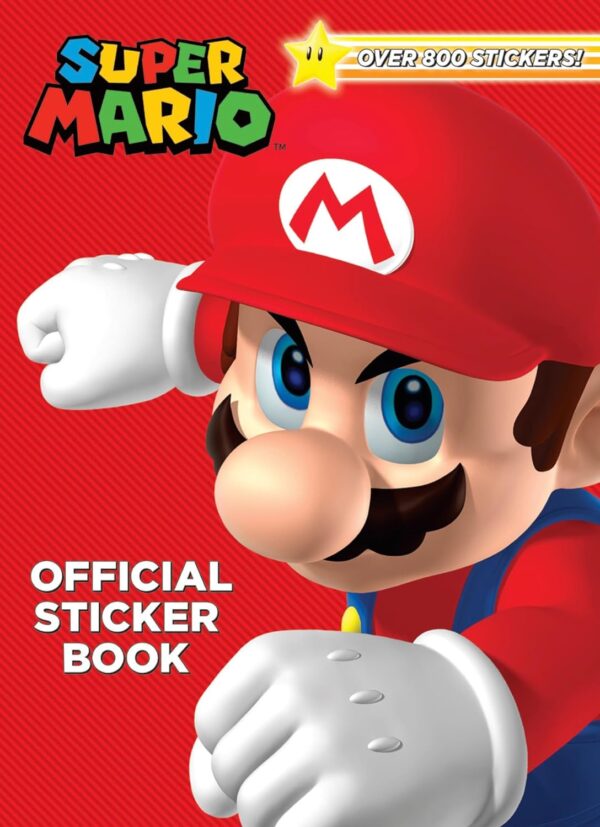 Super Mario Official Sticker Book: Over 800 Stickers!