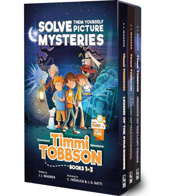 Timmi Tobbson Big Boxed Set: Picture Mystery Adventures For Kids 8-12