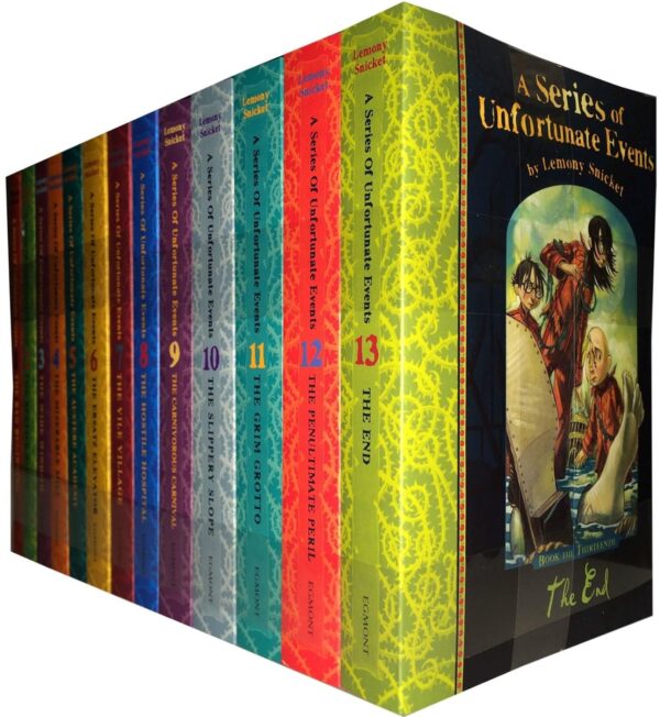 A Series Of Unfortunate Events: Complete 13-Book Collection By Lemony Snicket