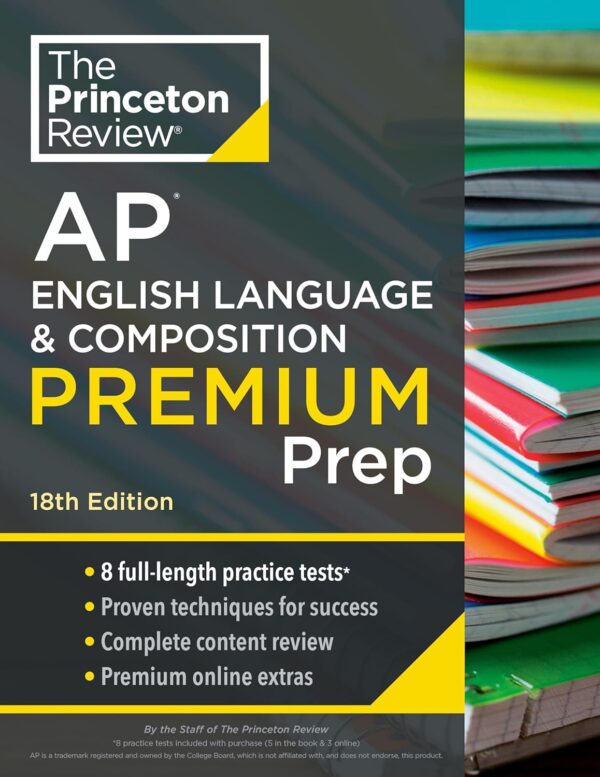 Princeton Review Ap English Language: Master The Exam, Get A Perfect Score