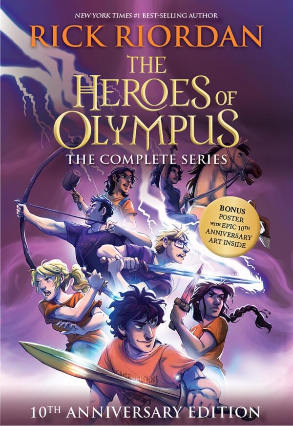Heroes Of Olympus Paperback Boxed Set, The-10Th Anniversary Edition
