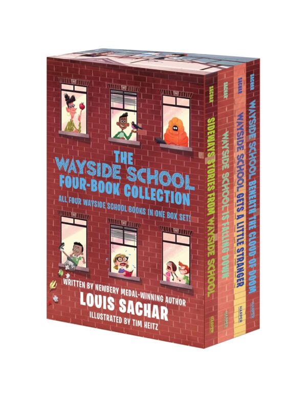 Wayside School 4-Book Box Set: Sideways Stories From Wayside School