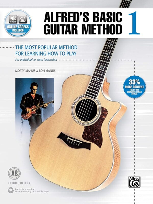 Alfred'S Basic Guitar Method, Bk 1: Learn Guitar With The Most Popular Method