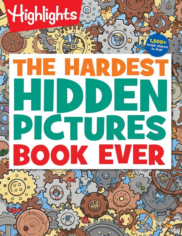 The Hardest Hidden Pictures Book Ever: 1500 Tricky Objects For Super Solvers