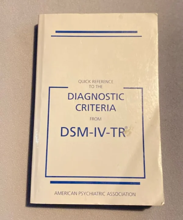 Quick Reference To The Diagnostic Criteria From Dsm-Iv-Tr