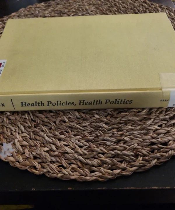 Health Policies, Health Politics