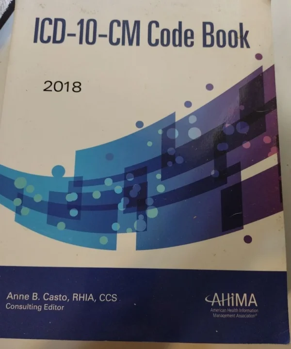 Icd 10 Cm Code Book 2018