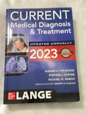 CURRENT Medical Diagnosis and Treatment 2023