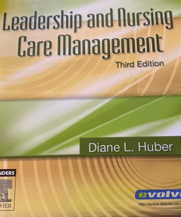 Leadership And Nursing Care Management