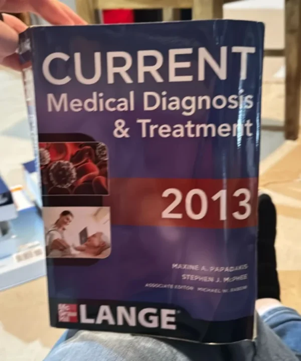 Current Medical Diagnosis And Treatment 2013