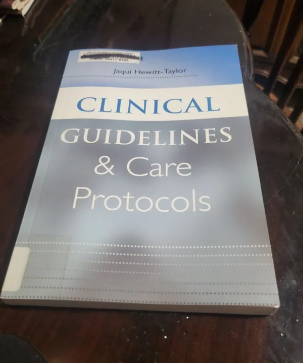 Clinical Guidelines And Health Protocols