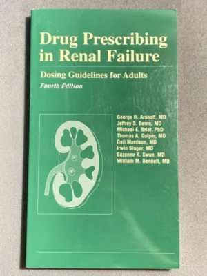 Drug Prescribing in Renal Failure