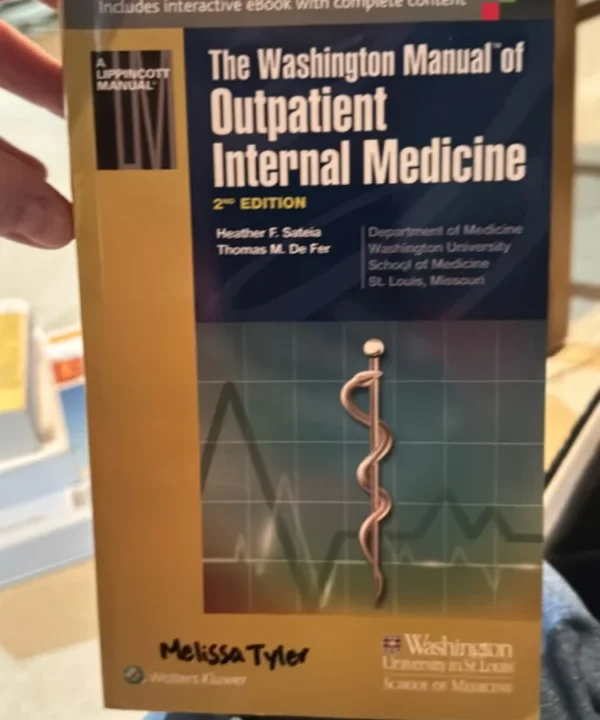 The Washington Manual Of Outpatient Internal Medicine