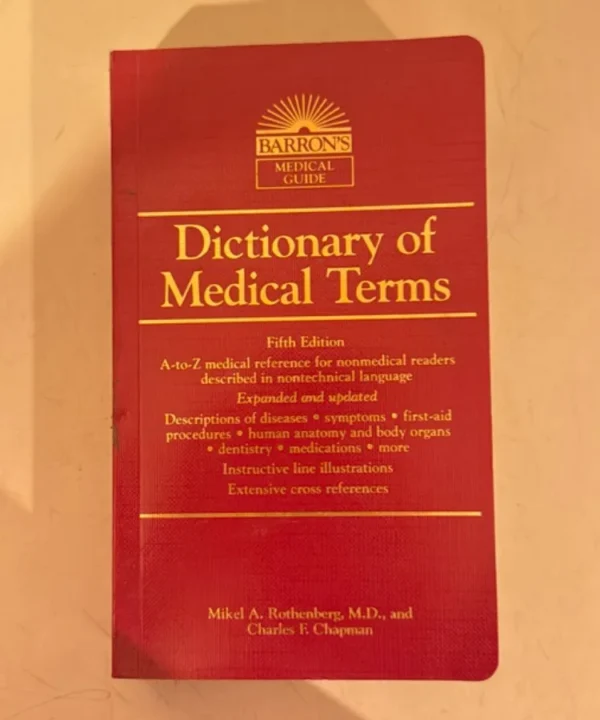 Dictionary Of Medical Terms