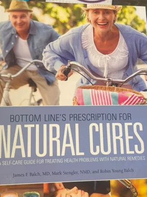 Bottom line prescription for natural cures