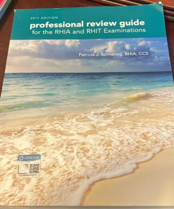 Professional Review Guide For The Rhia And Rhit Examinations, 2017 Edition