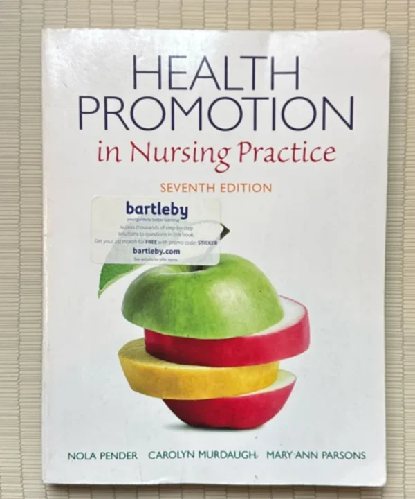 Health Promotion In Nursing Practice
