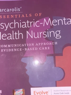 Varcarolis' Essentials Of Psychiatric Mental Health Nursing