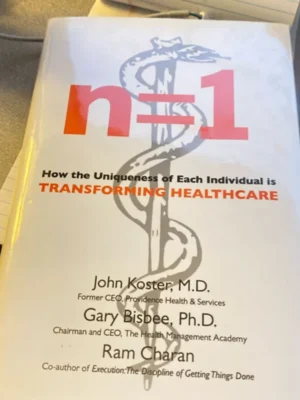 N=1: How the Uniqueness of Each Individual Is Transforming Healthcare