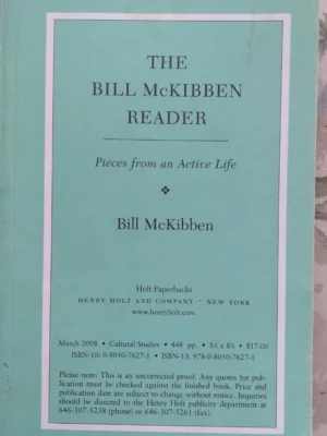 The Bill Mckibben Reader