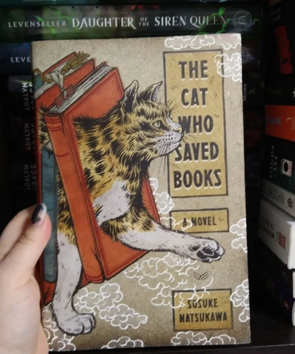 The Cat Who Saved Books