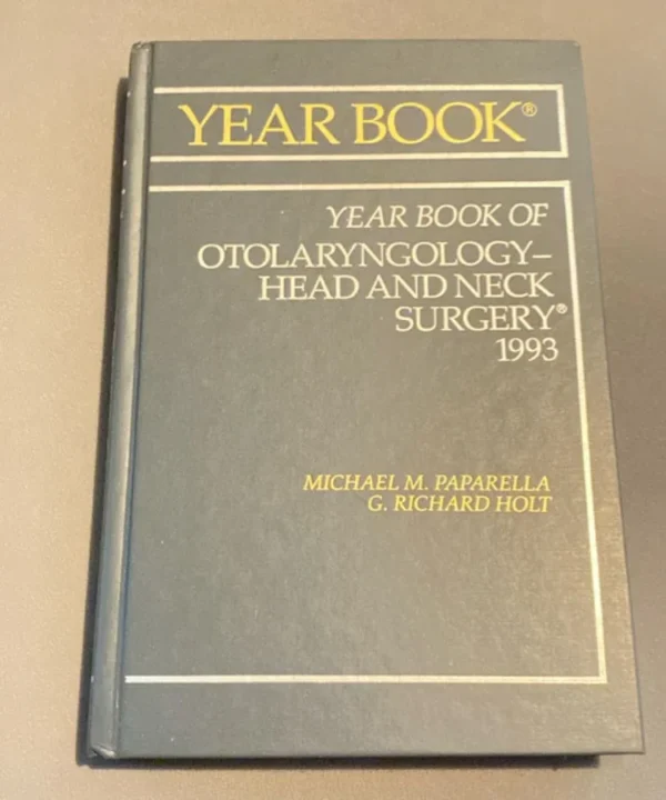 The Year Book Of Otolaryngology, 1993