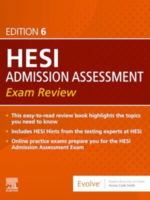 Admission Assessment Exam Review, 5th Edition by HESI
