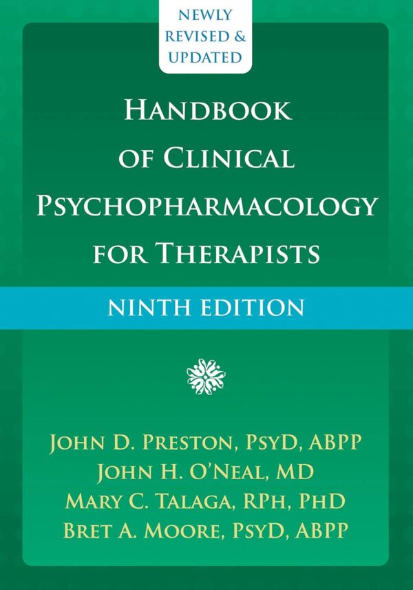Handbook Of Clinical Psychopharmacology For Therapists 9Th Edition
