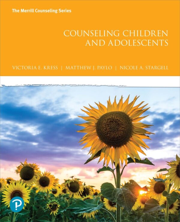 Counseling Children And Adolescents 1St Edition