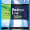 Business Law Today: The Essentials 12Th Edition