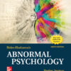 Abnormal Psychology 9th Edition