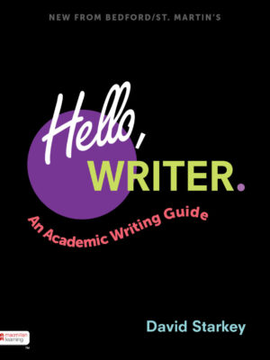 Hello, Writer. First Edition