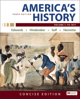 America's History: Concise Edition, Volume 1 Tenth Edition