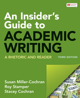 An Insider's Guide to Academic Writing Third Edition