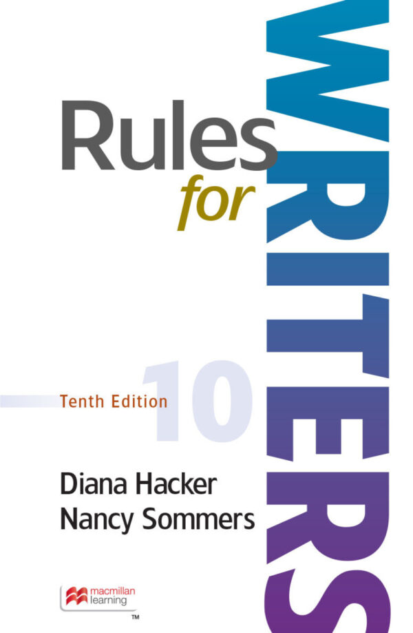 Rules For Writers Tenth Edition