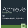 Achieve Essentials for Introduction to Statistics First Edition
