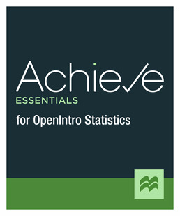 Achieve Essentials for OpenIntro Statistics First Edition