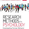 Research Methods in Psychology 3rd Edition Investigating Human Behavior