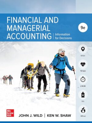 Financial and Managerial Accounting 9th Edition