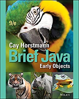 Brief Java: Early Objects, 9th Edition